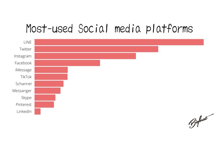 Japan's Top Social Media | BIGBEAT