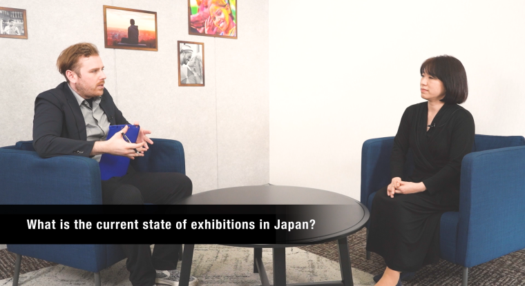 What do you think is the current state of the exhibition in Japan?